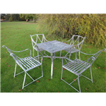 Square Table & 4 Chair Set Any Chair Design